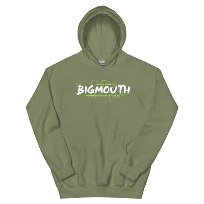 North-South Big Mouth Bass Hoodie