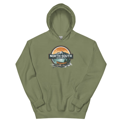 North-South Row Boat Hoodie