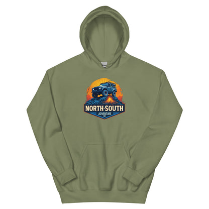 North-South  Off-Road Volcano Hoodie