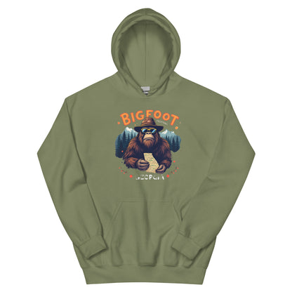 North-South Bigfoot Festival Over sized Hoodie