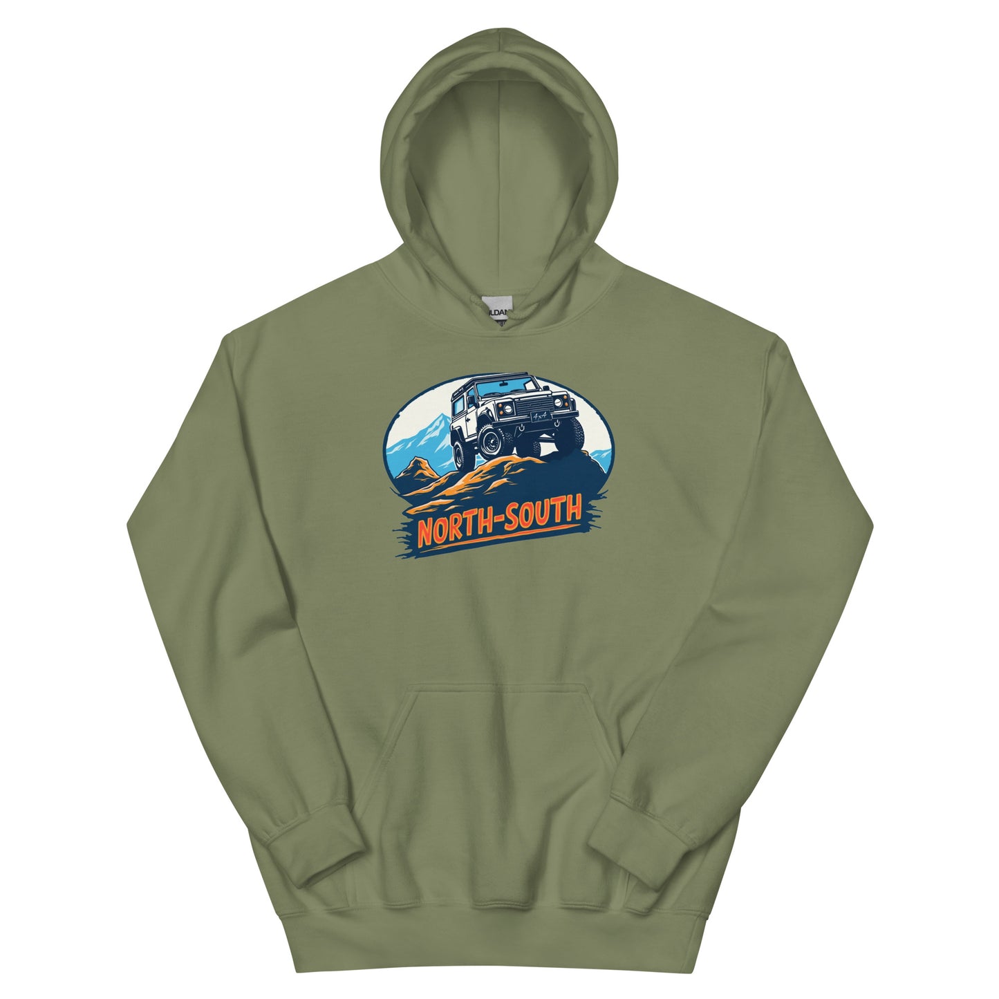 North-South Mountain 4x4 Hoodie