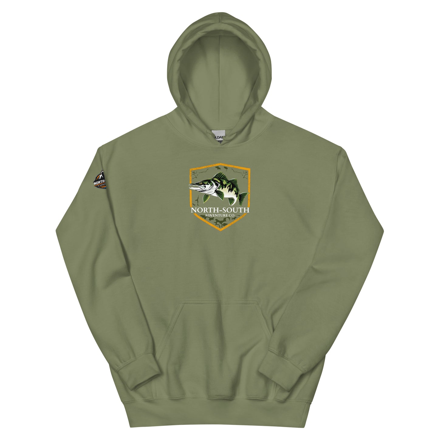 North-South Signature Pike Camo Hoodie