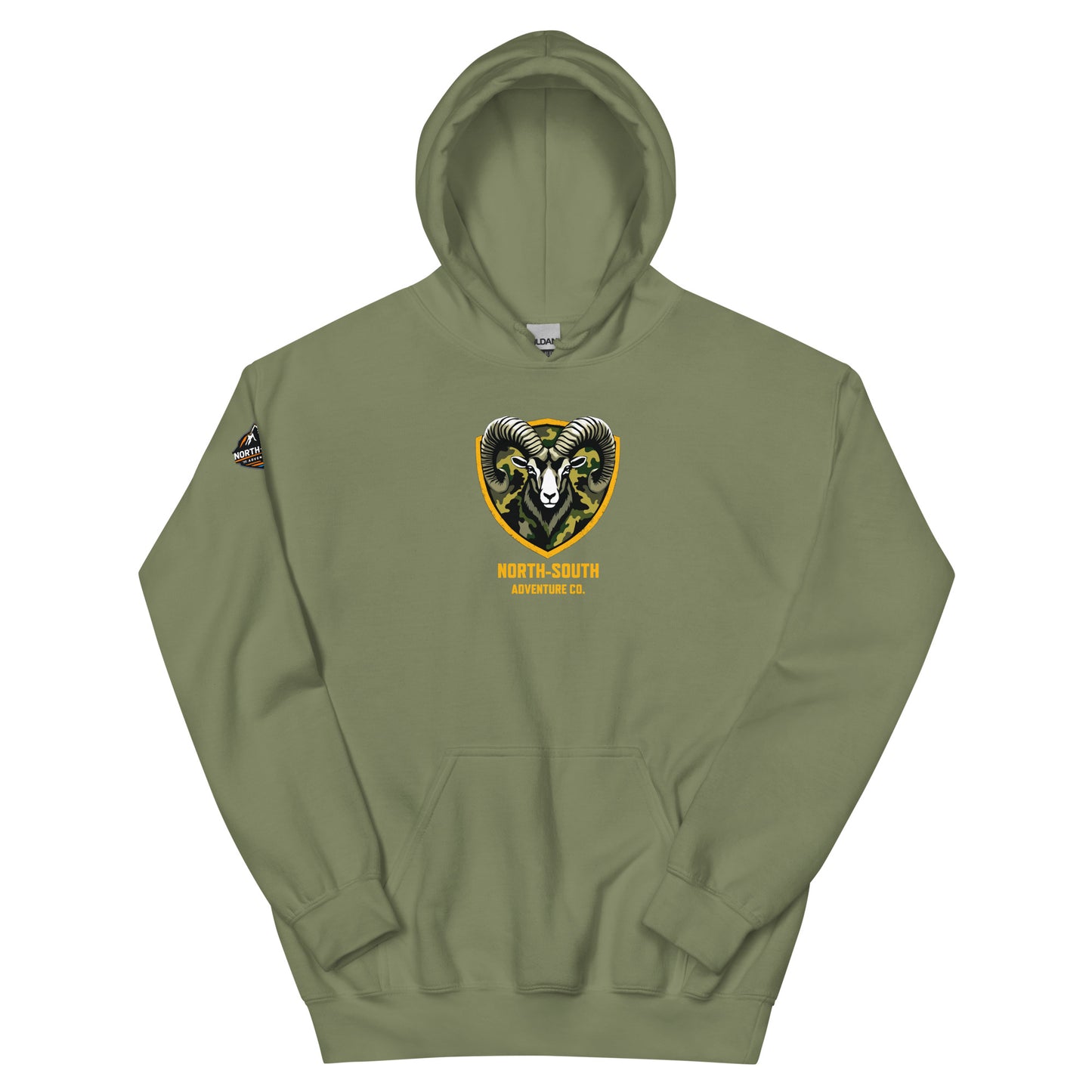 North-South Signature Camo Ram Hoodie