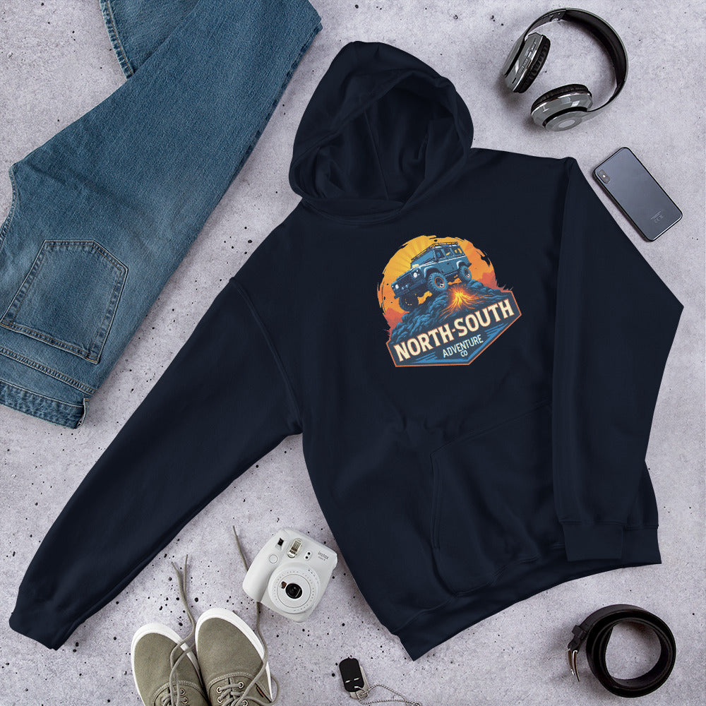 North-South  Off-Road Volcano Hoodie