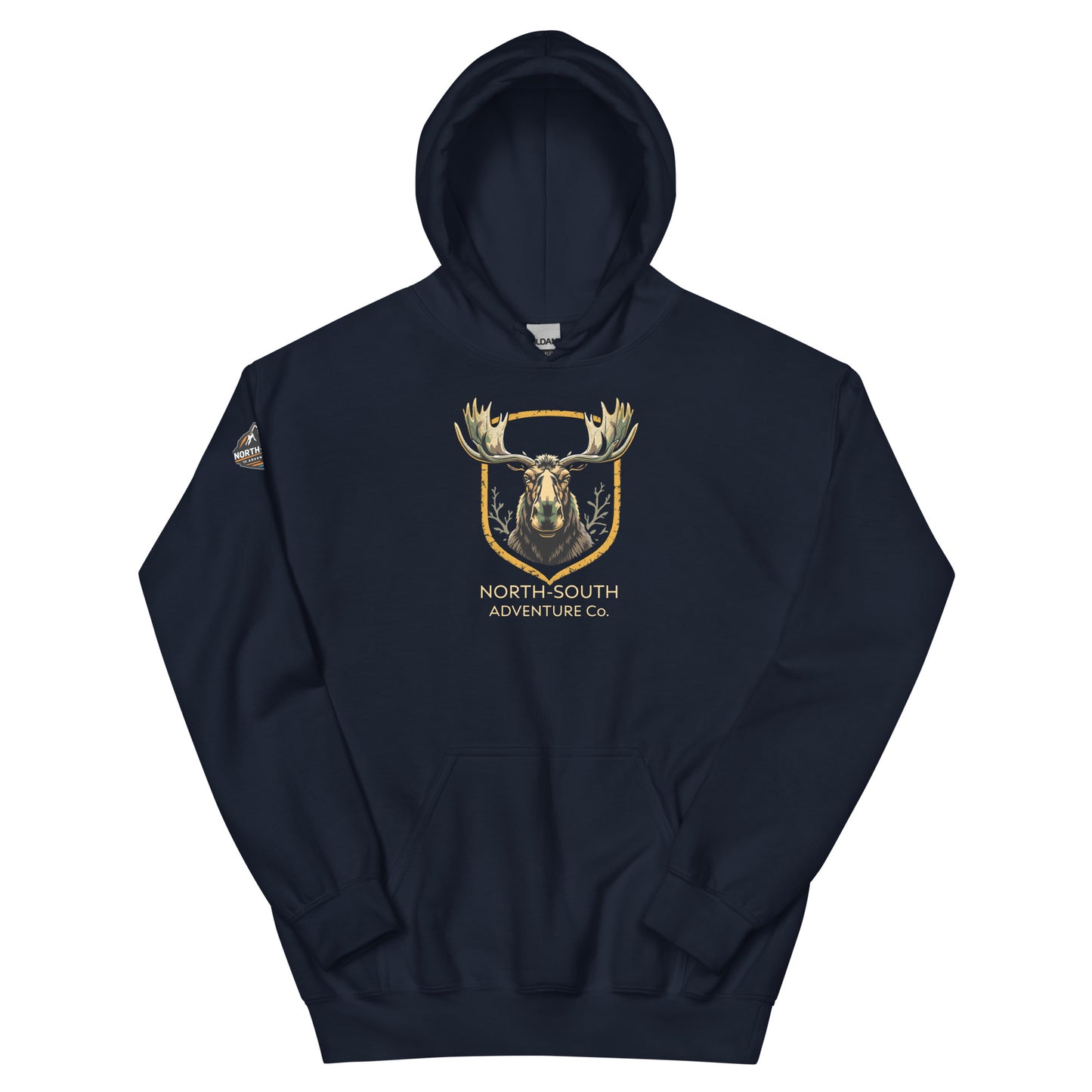 North-South Signature Camo Moose Hoodie