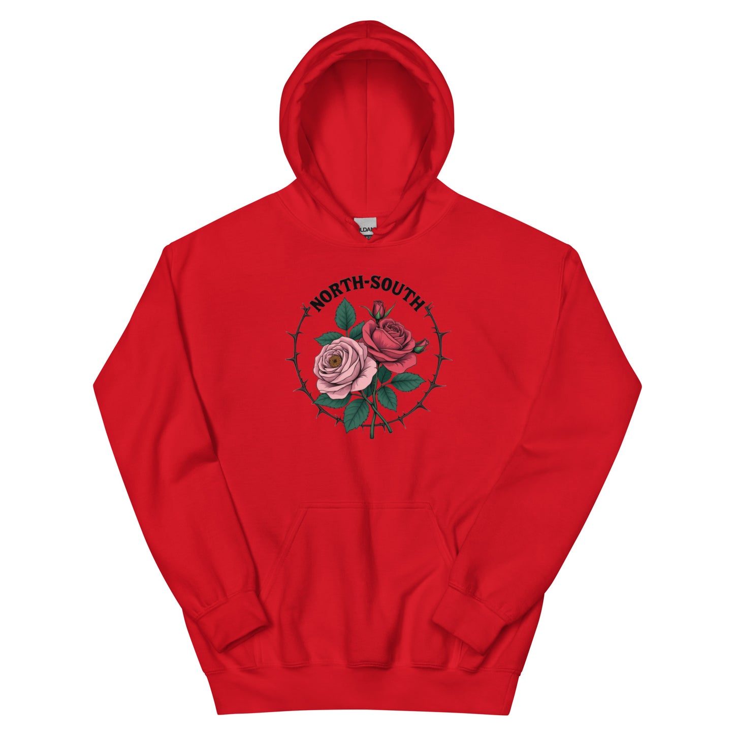 North-South Women's Rose Hoodie