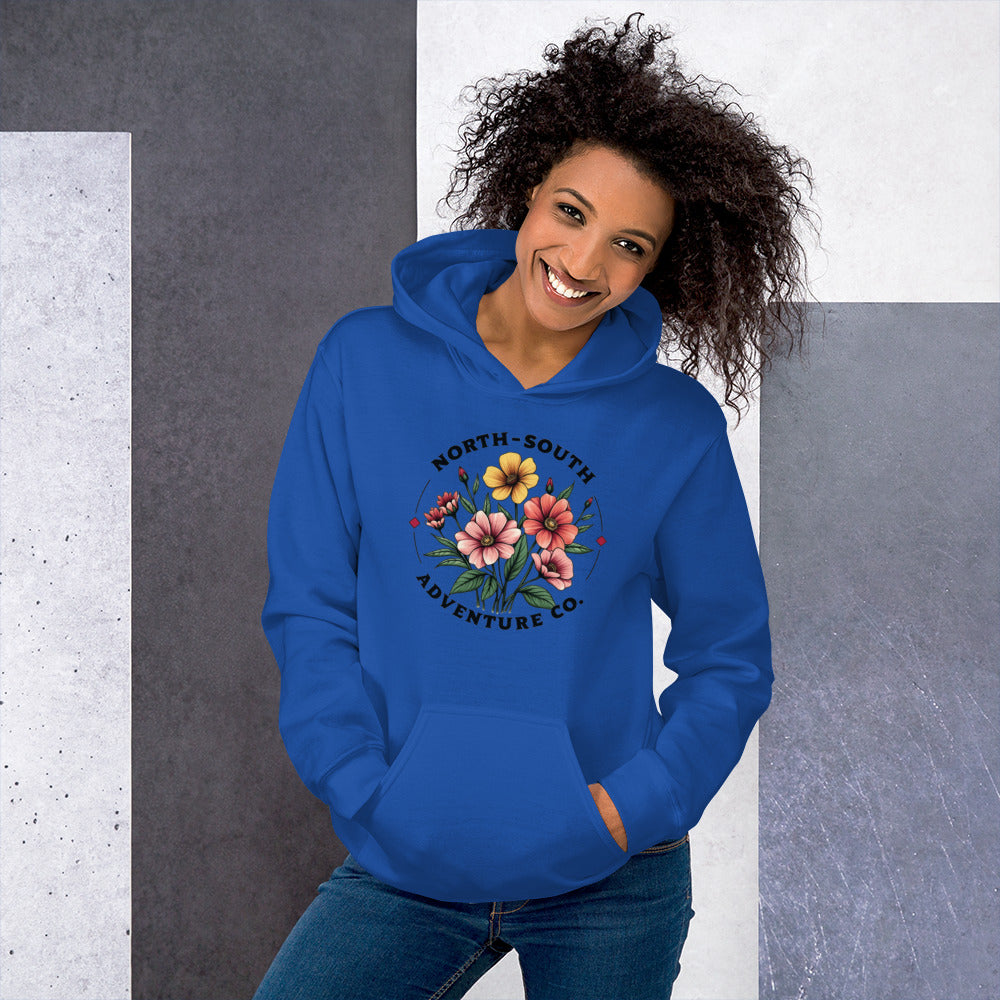 North-South Wildflower Hoodie