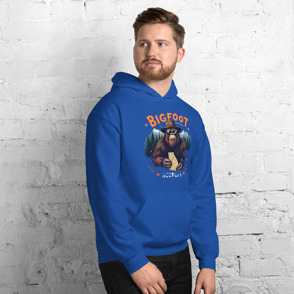 North-South Bigfoot Festival Over sized Hoodie