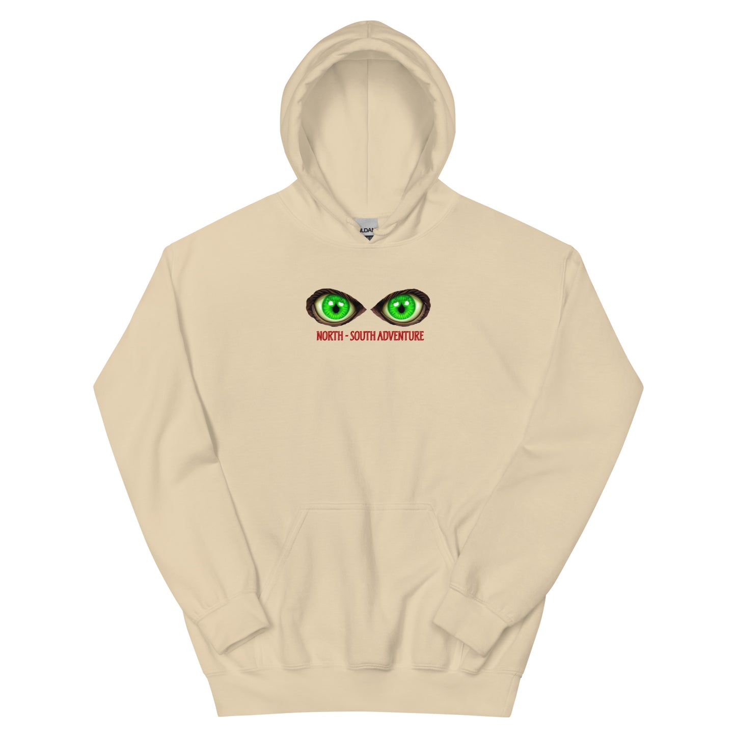 North-South Green Eyes Hoodie