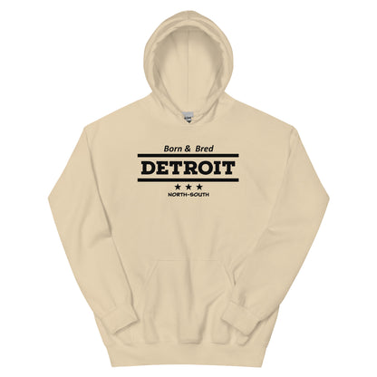  North -South Detroit Born & Bred Hoodie