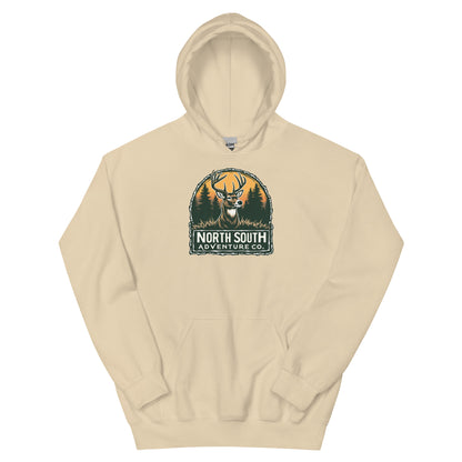 North-South Sunset Buck Hoodie