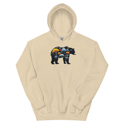 North-South Nature Bear Woman's Hoodie