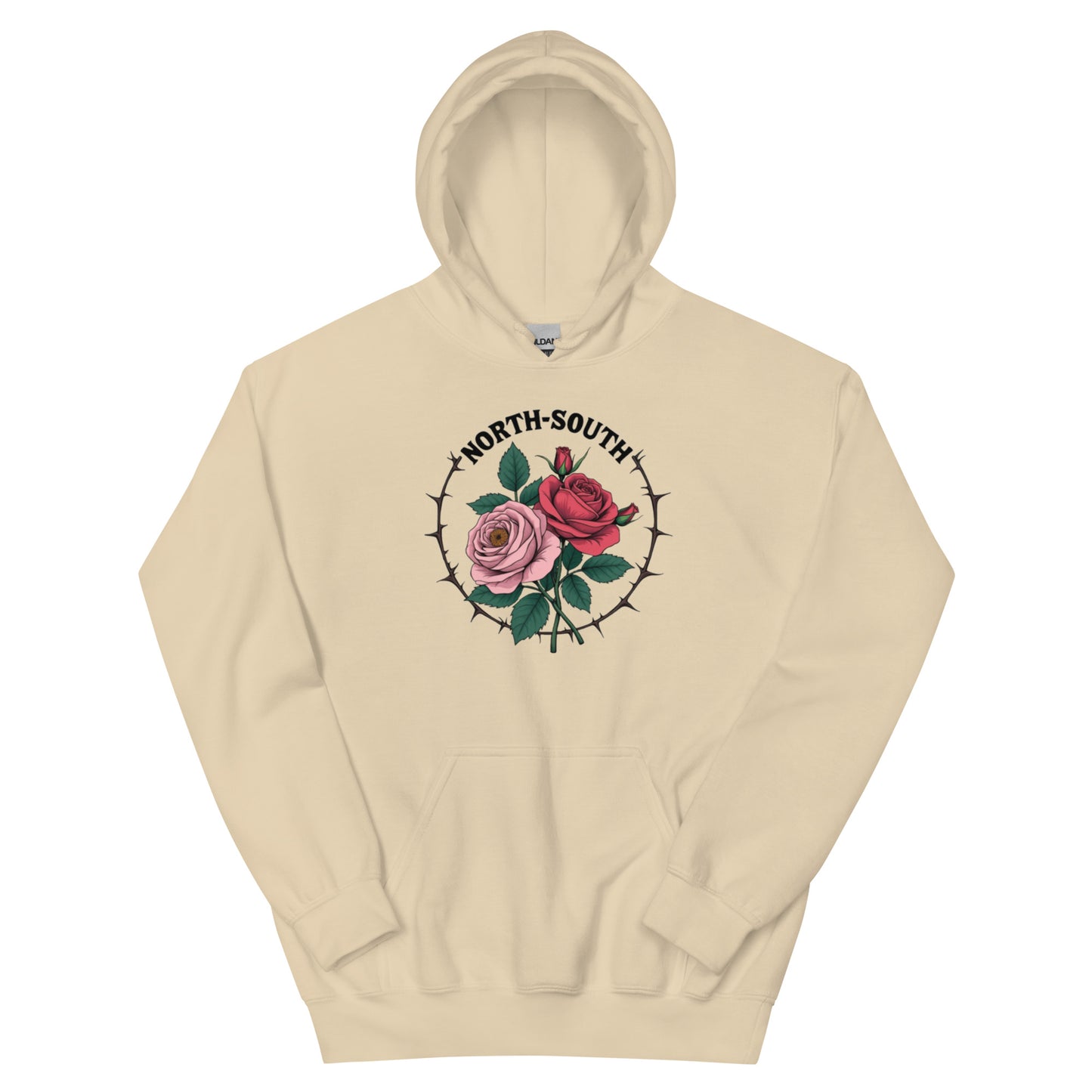 North-South Women's Rose Hoodie