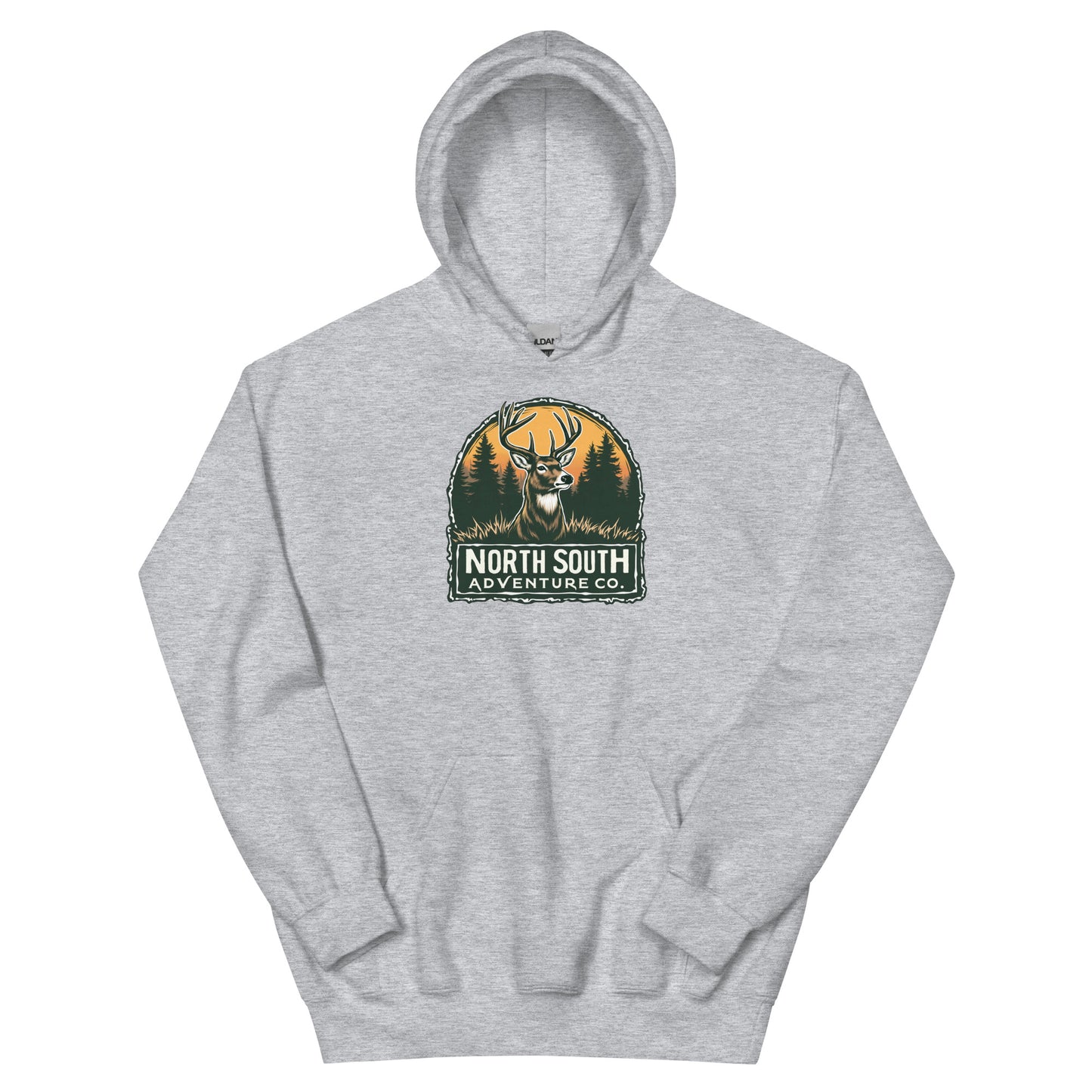 North-South Sunset Buck Hoodie