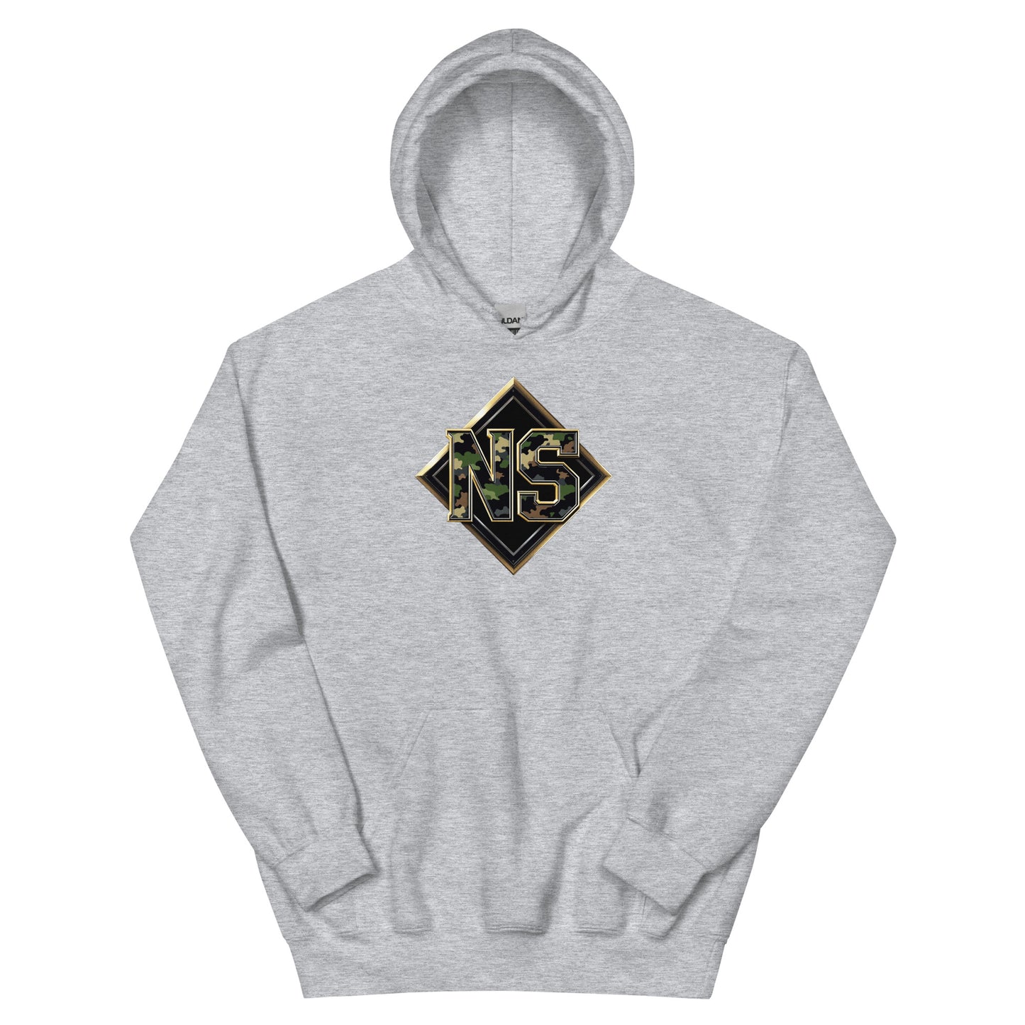 North-South Camo Shield Hoodie