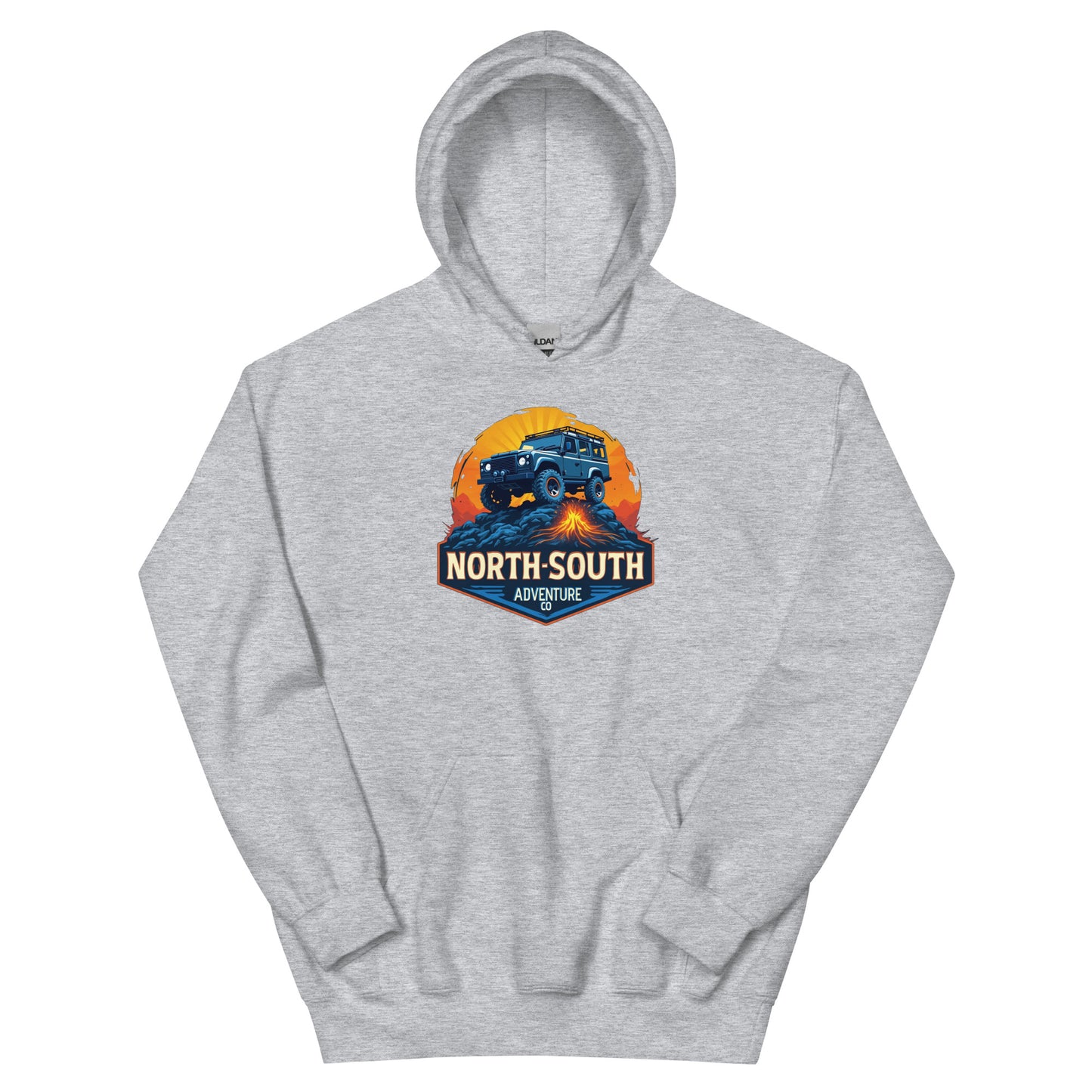 North-South  Off-Road Volcano Hoodie