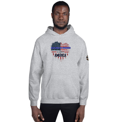 North-South Blue Collar Workers Unisex Hoodie