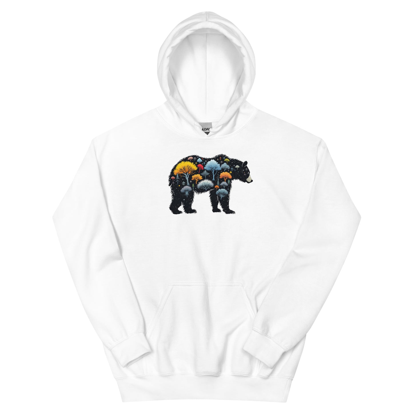 North-South Nature Bear Woman's Hoodie