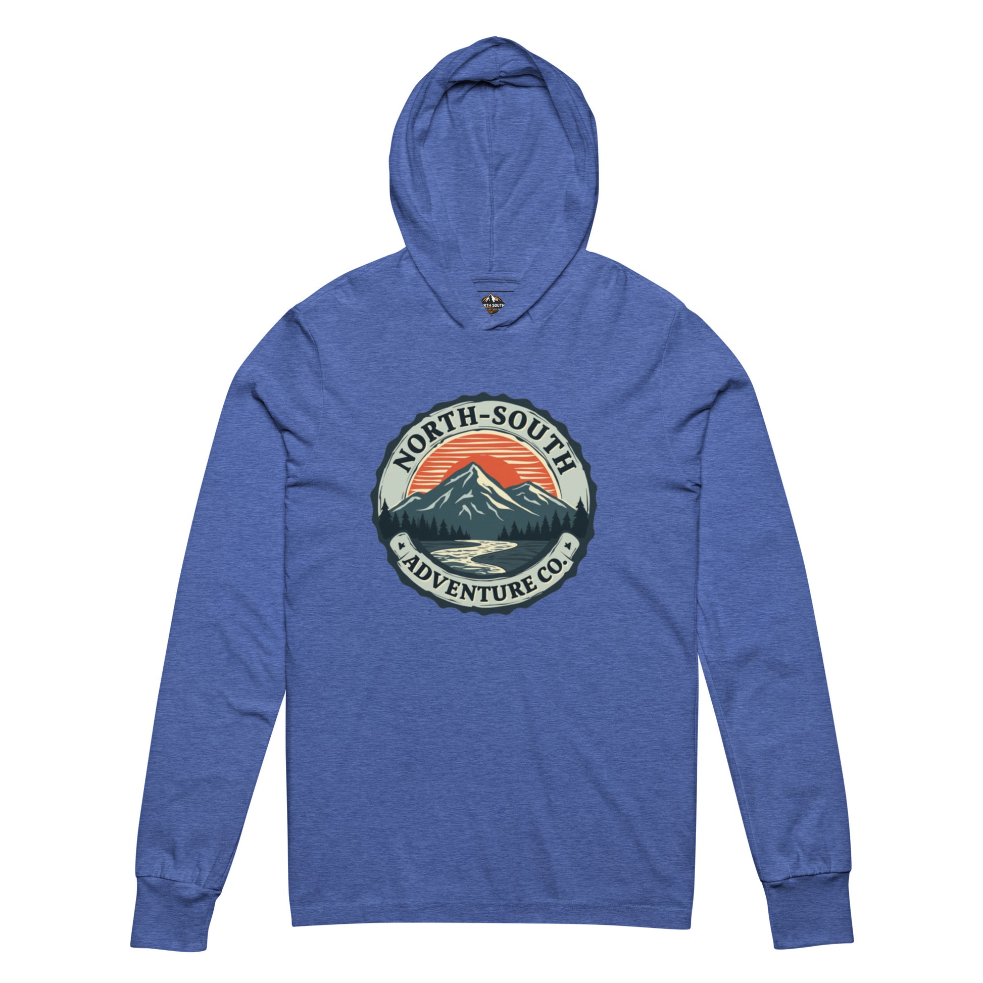 North=South Mountain Rise Hooded Long Sleeve Shirt