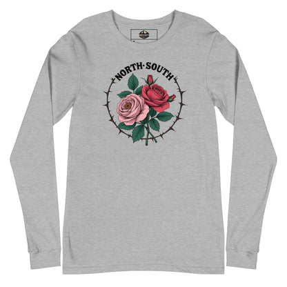 North-South Women's Rose Long Sleeve Tee