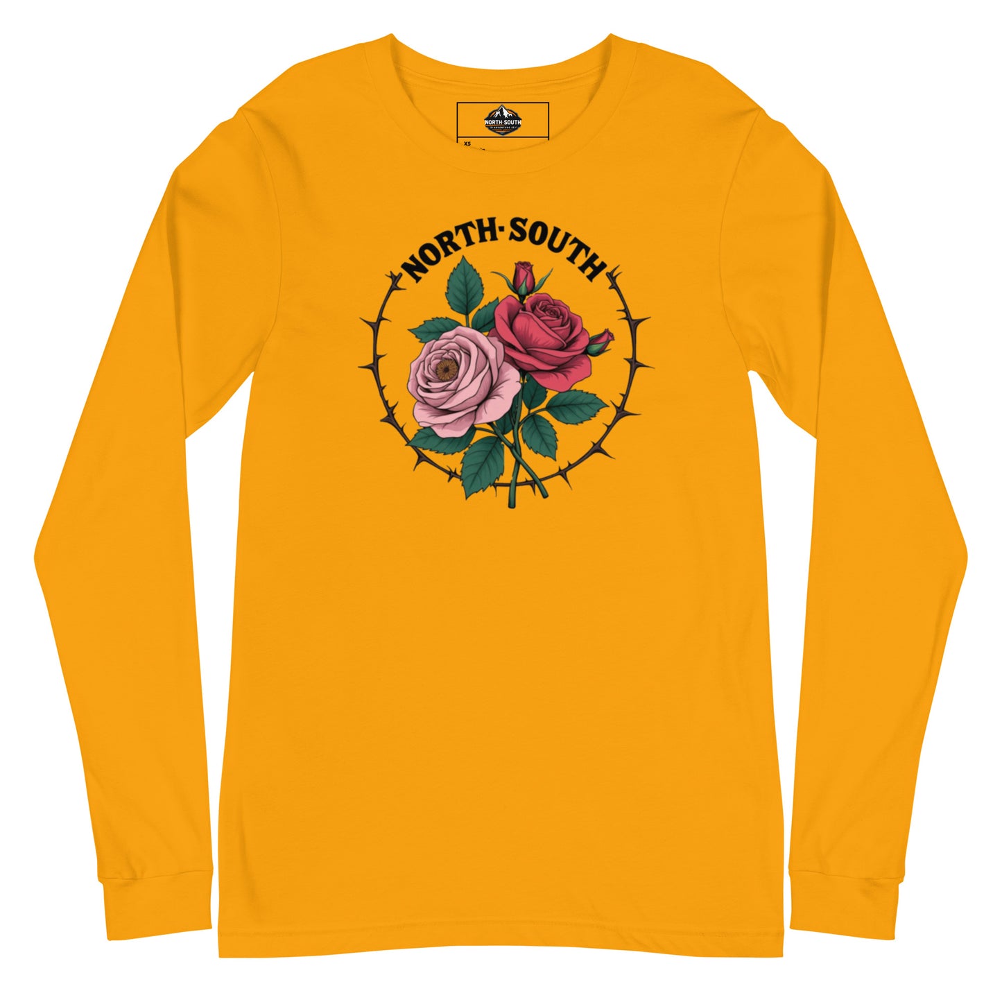 North-South Women's Rose Long Sleeve Tee