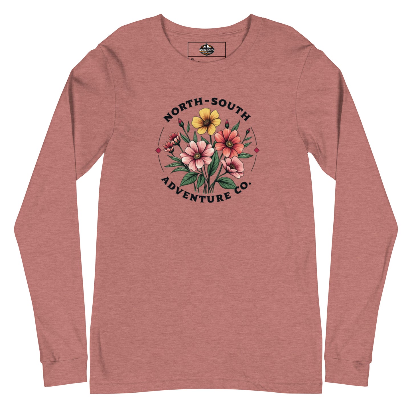 North-South Women's Wildflower Long  Sleeve Tee