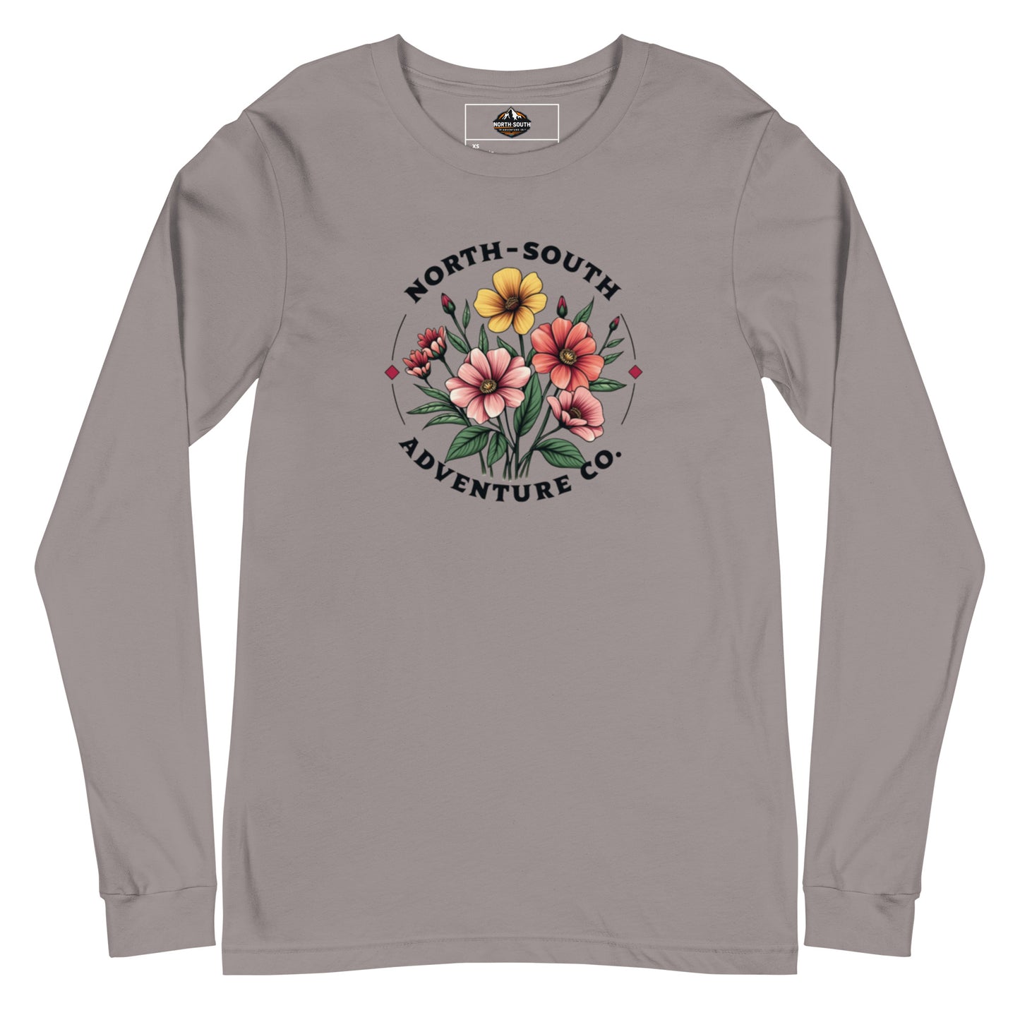 North-South Women's Wildflower Long  Sleeve Tee