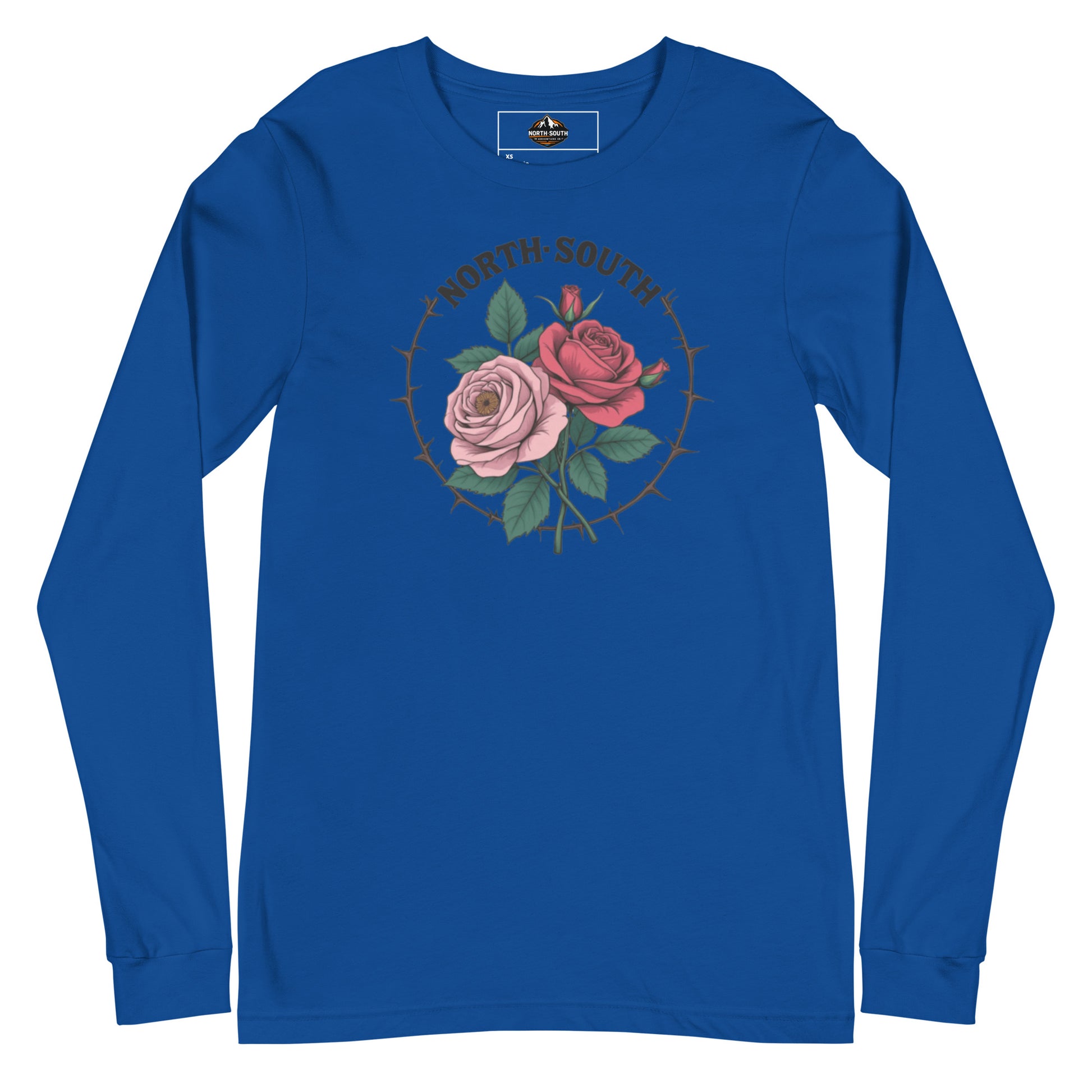 North-South Women's Rose Long Sleeve Tee