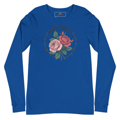 North-South Women's Rose Long Sleeve Tee