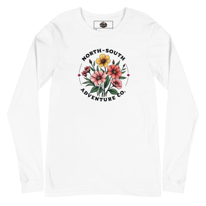 North-South Women's Wildflower Long  Sleeve Tee