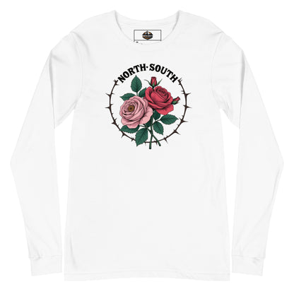 North-South Women's Rose Long Sleeve Tee