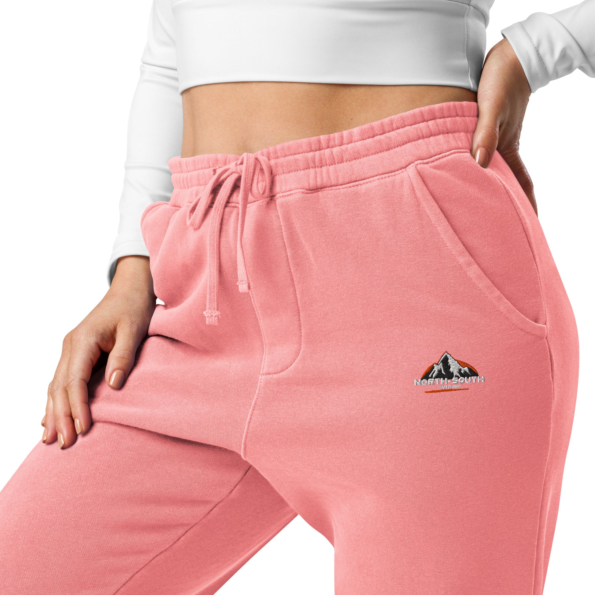 North-South Outdoor Logo Unisex Pigment-Dyed Sweatpants