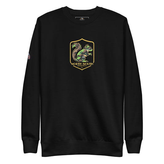 North-South Camo Squirrel Premium Sweatshirt