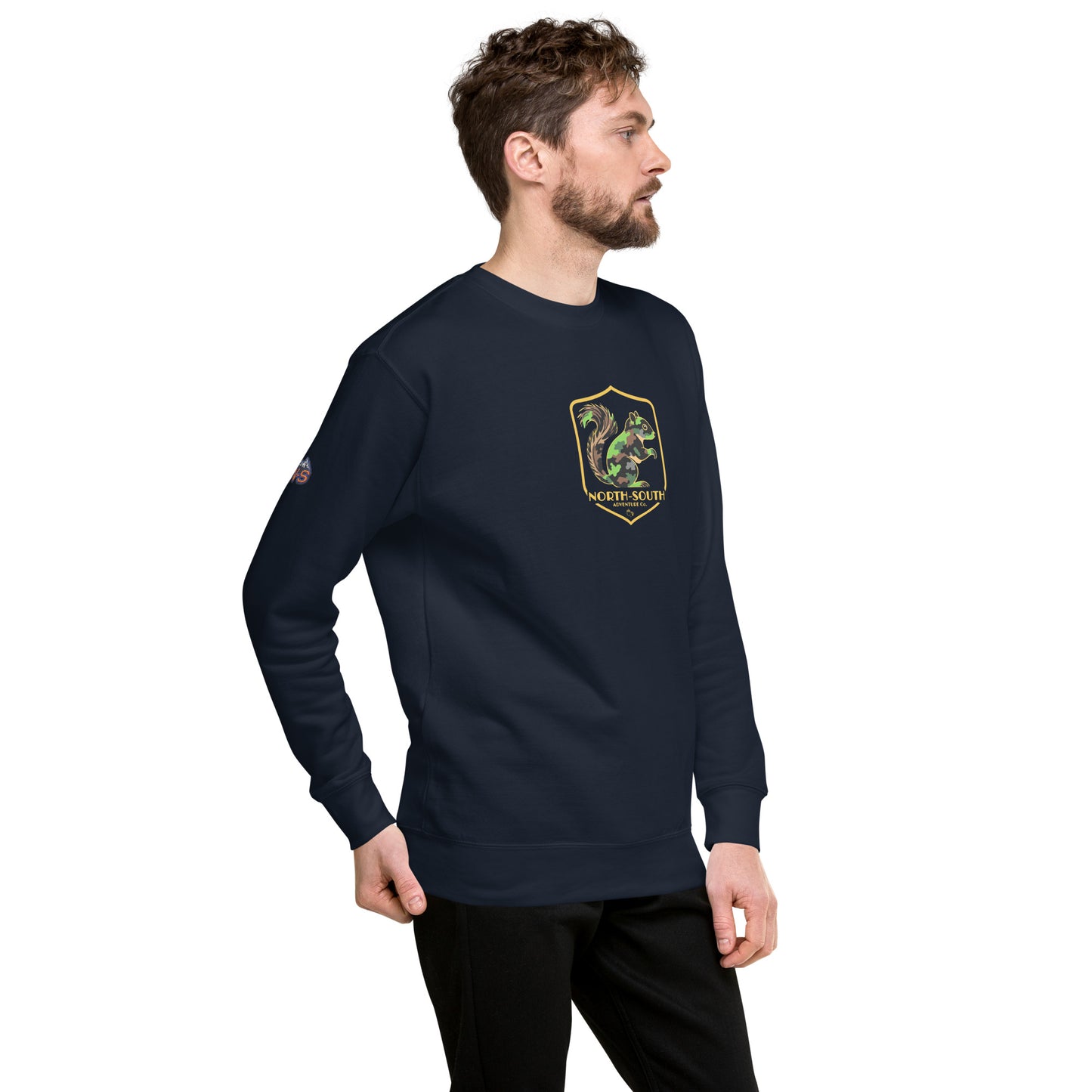 North-South Camo Squirrel Premium Sweatshirt