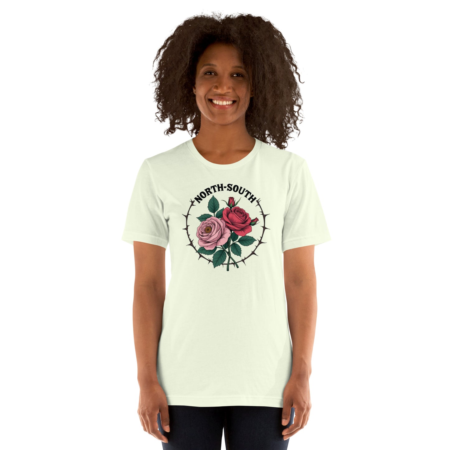 North-South Women's Rose Tee