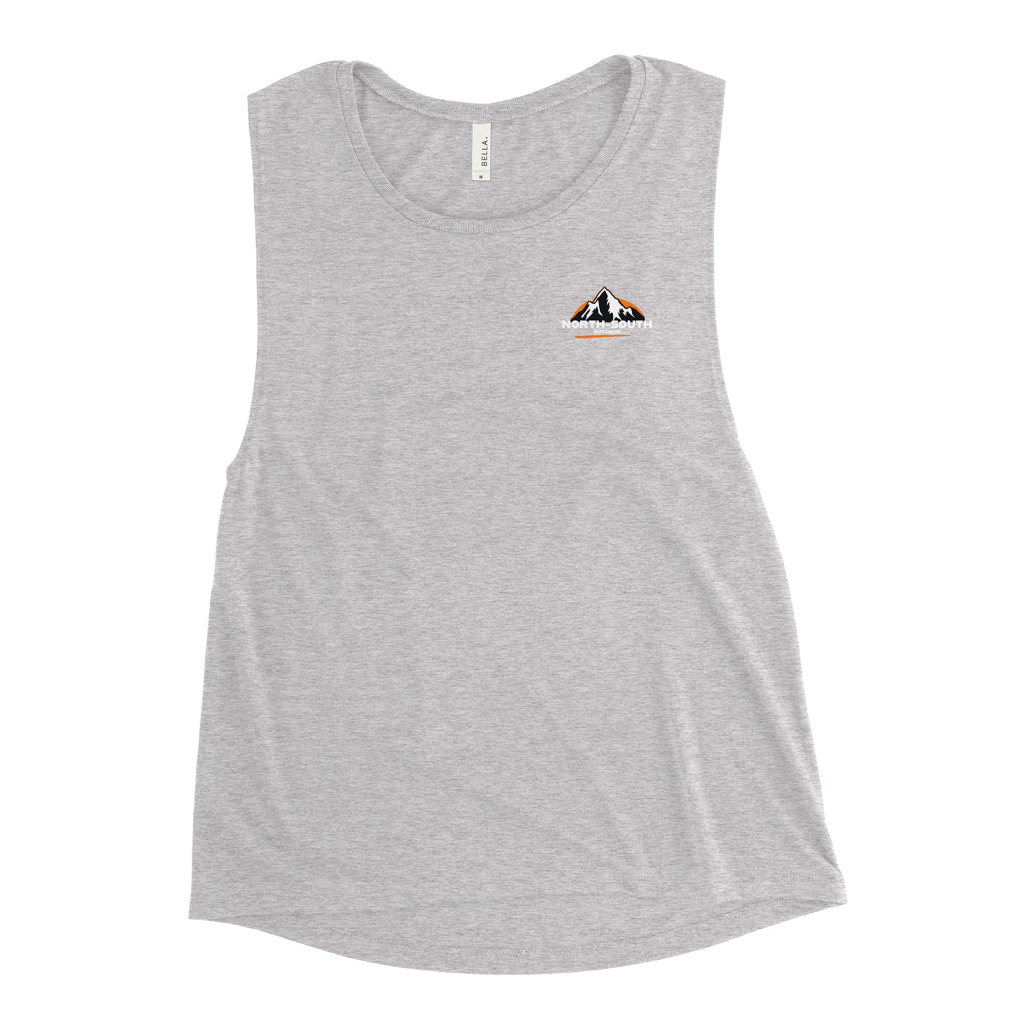Women's tank top, muscle, tee, soft, athletic, gym wear, north south ladies'