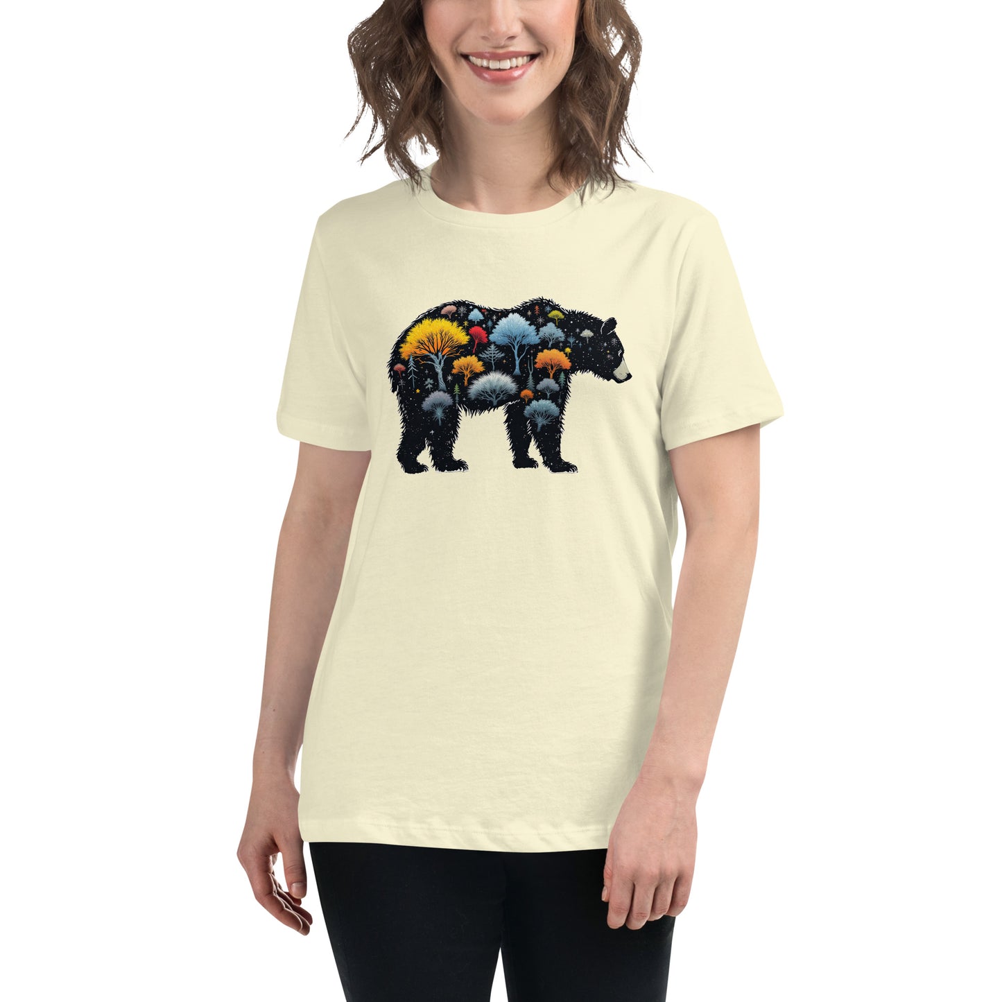 North-South Nature Bear Relaxed Women's Tee