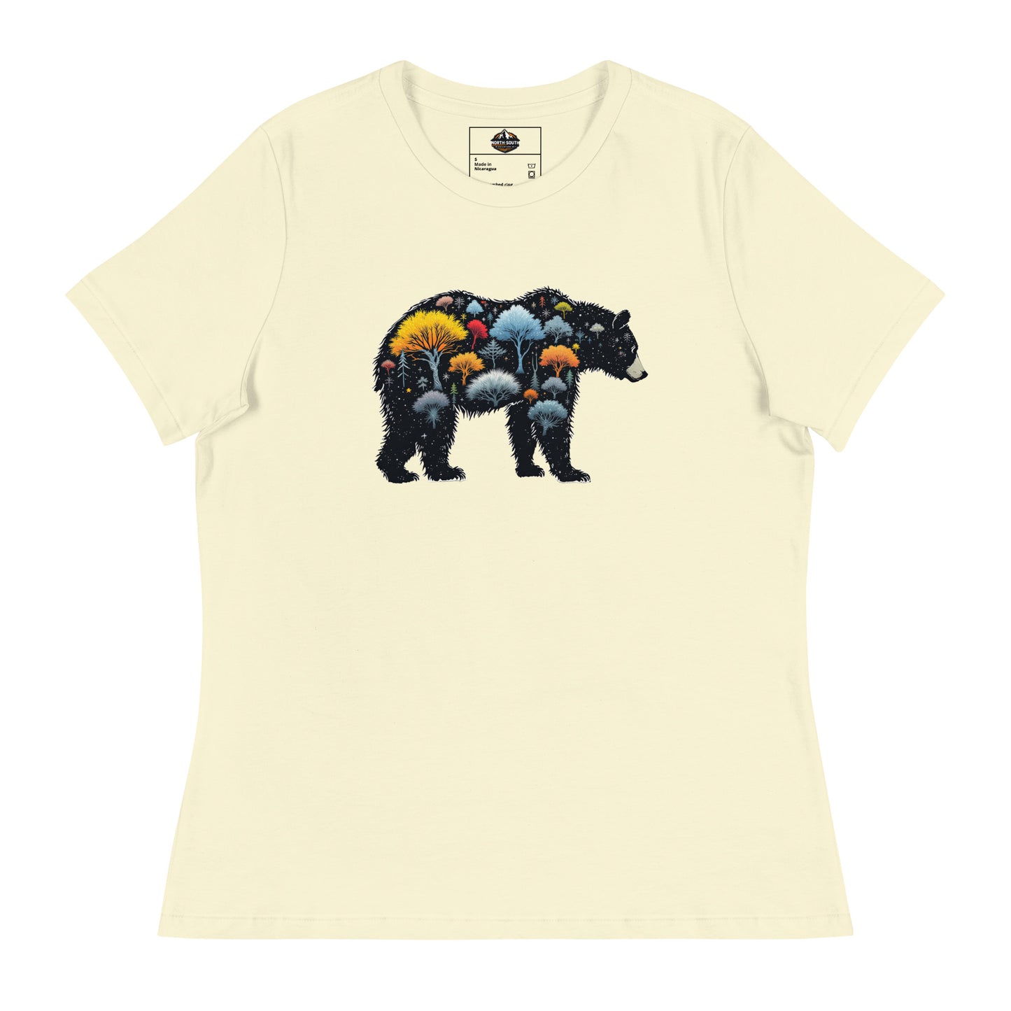North-South Nature Bear Relaxed Women's Tee