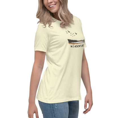 North-South Migrating Geese Women's Relaxed Tee