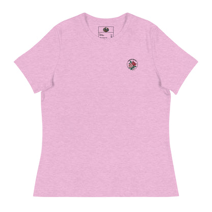 North-South Rose Chest Logo Women's Tee