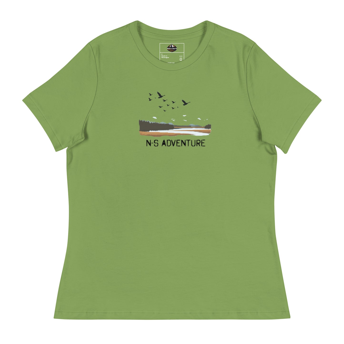 North-South Migrating Geese Women's Relaxed Tee