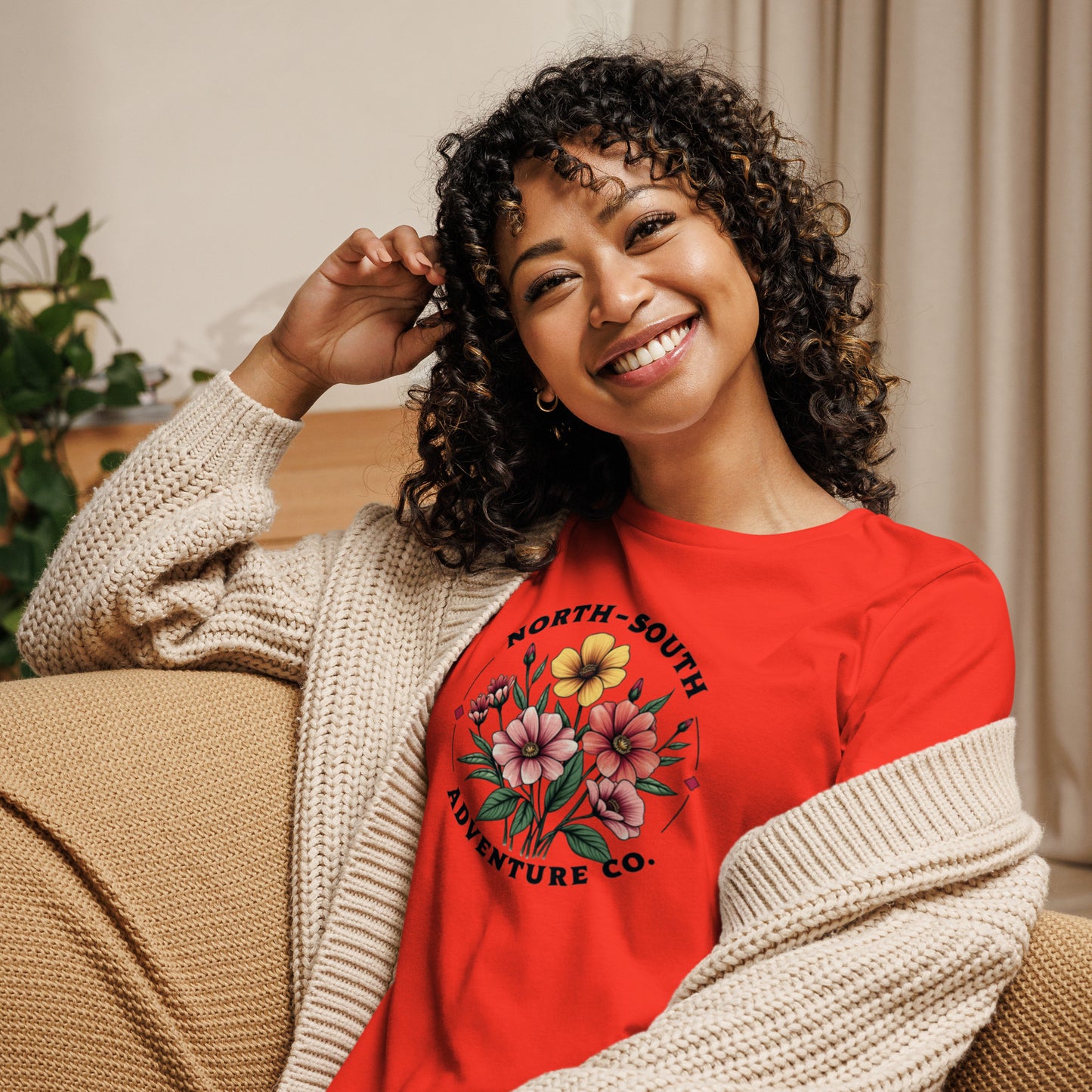 North-South Wildflower Relaxed Women's Classic Tee