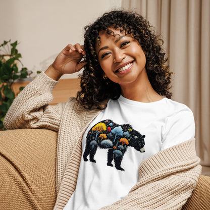 North-South Nature Bear Relaxed Women's Tee