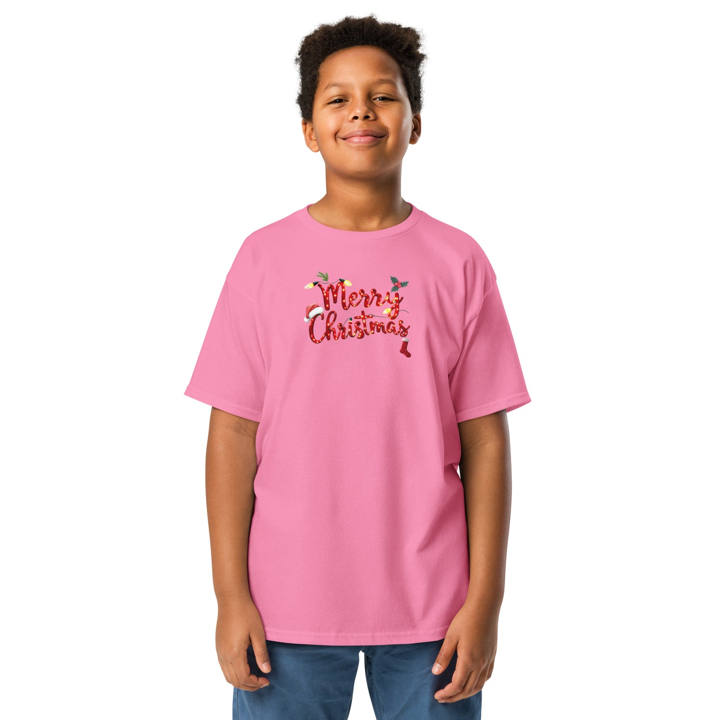 North-South Merry Christmas Youth Classic Tee